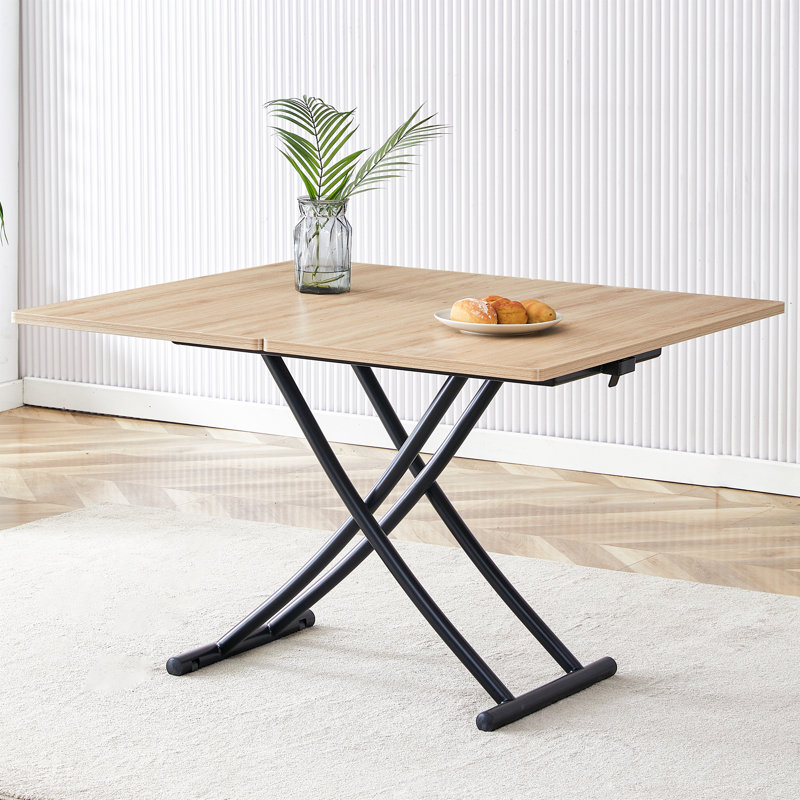 Table basse Romaeo, Brun clair/noir
