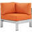 Shore 5 Piece Outdoor Patio Aluminum Sectional Sofa Set-23593056