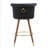 Versatile Swivel Bar Stools with Backrest and Footrest for Different Settings