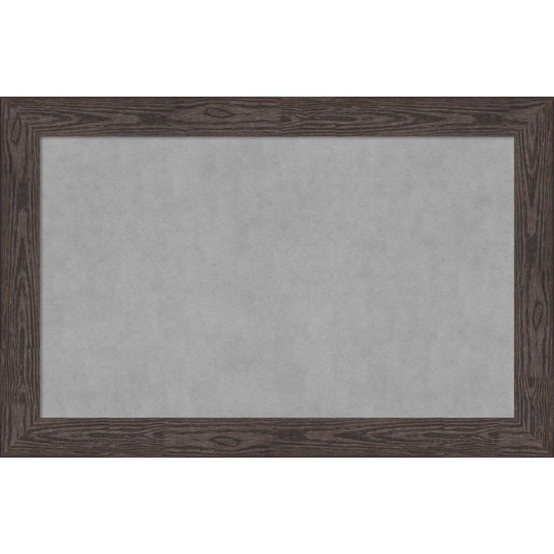 Tableau mémo magnétique en métal, 30" H x 46" W