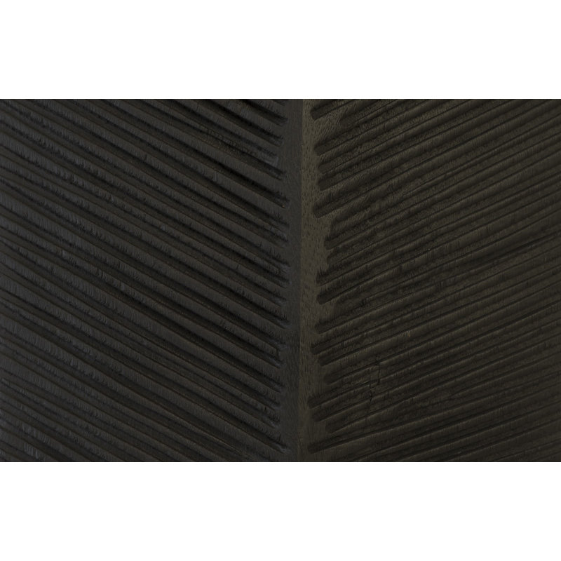 Feuille sculptée sur pied