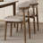 18.43" White Solid back side Chair(Set of 2)