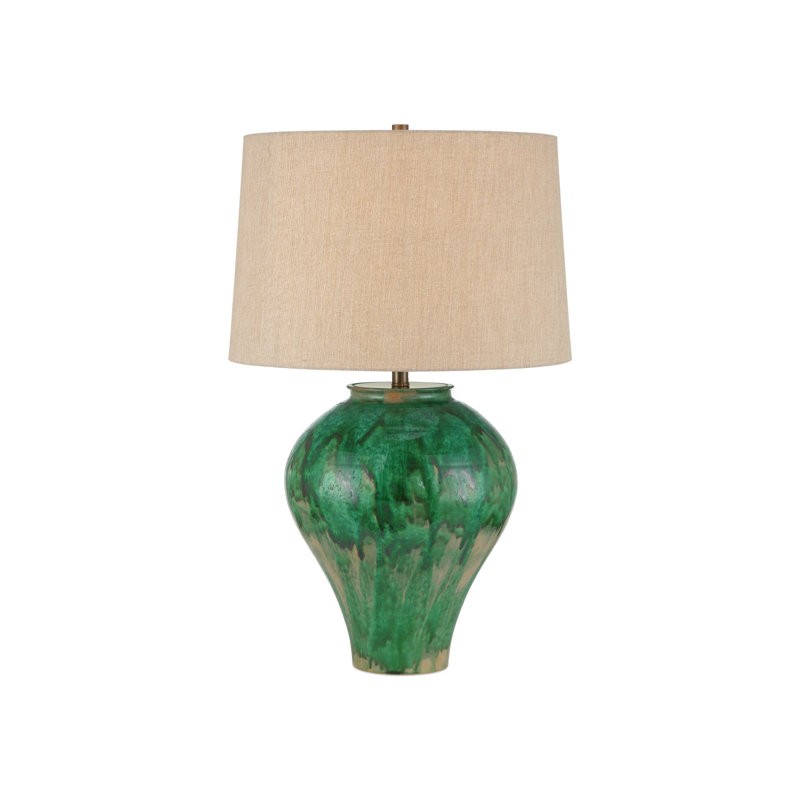 Blarney Green Table Lamp