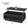 Bice Lift Top Coffee Table with RGB LED Light Strip, Hidden Compartment & Open Shelf