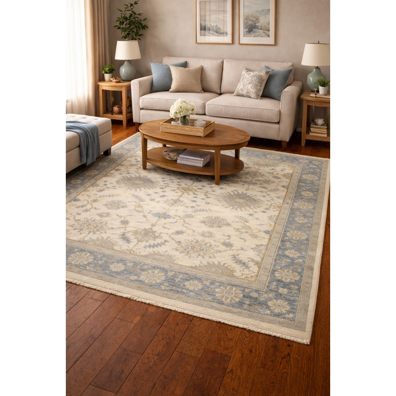 Performance Wool Floral Indoor Rug