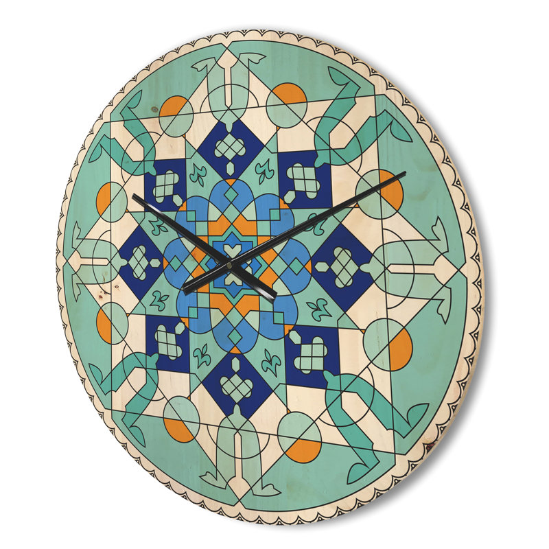 Magnifique horloge murale marocaine, Moyenne