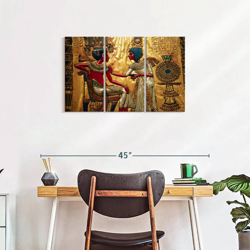 Illustration de Leisha Toutankhamon, H 20 po x l 33 po