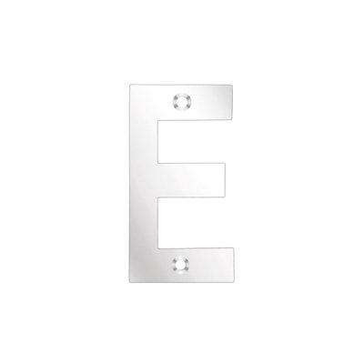 7.5cm H Stainless Steel House Letter
