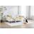 Eleanor Twin Size Beige Velvet Upholstered Daybed-243225633-238083611