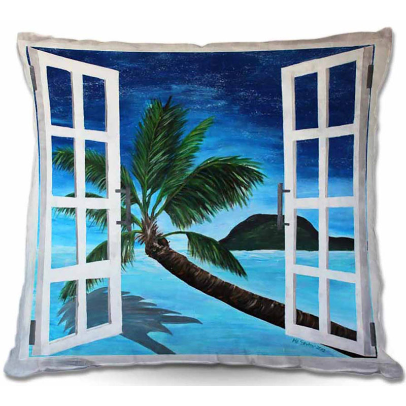 Reversible Throw Pillow, 20" x 20"