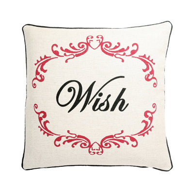 Holiday Series Linen Reversible Throw Pillow