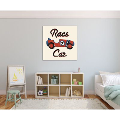 «Race Car», toile tendue par Jace Gray