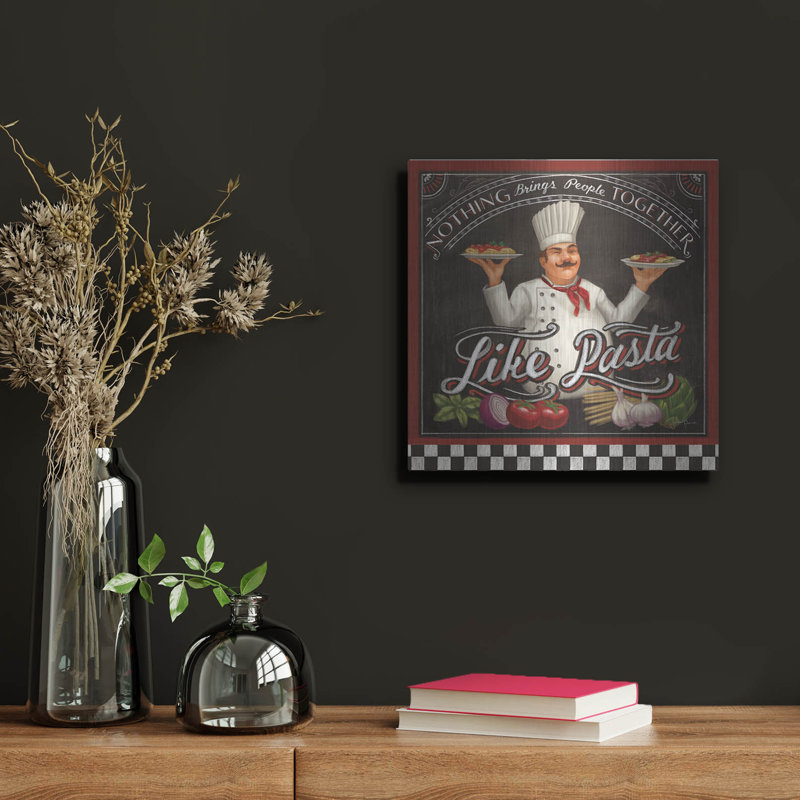 Art mural luxueux «Chefs Specials 5» par Janelle Penner, H 12 po x l 12 po