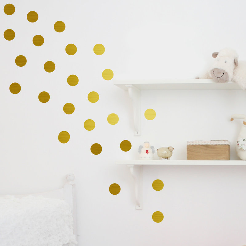 Abstract Wall Decal, Copper