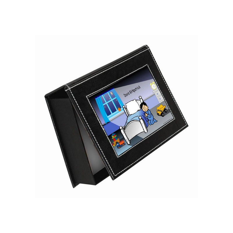 Faux Leather Memory Box