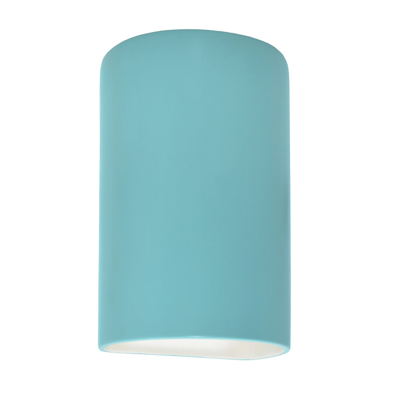 Applique murale 1 lumière Pacursa, H 9,5 po x l 5,75 po x P 4,5 po, Reflet de piscine, Incandescente (non incluse)