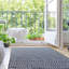 Tapis intérieur / extérieur bleu marine Deramus-1705242250