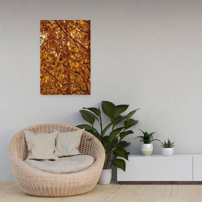 Guanella Pass Sunburst Abstract Contemporary Art, H 24 po x l 16 po