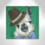 Art sur toile llama-47358994