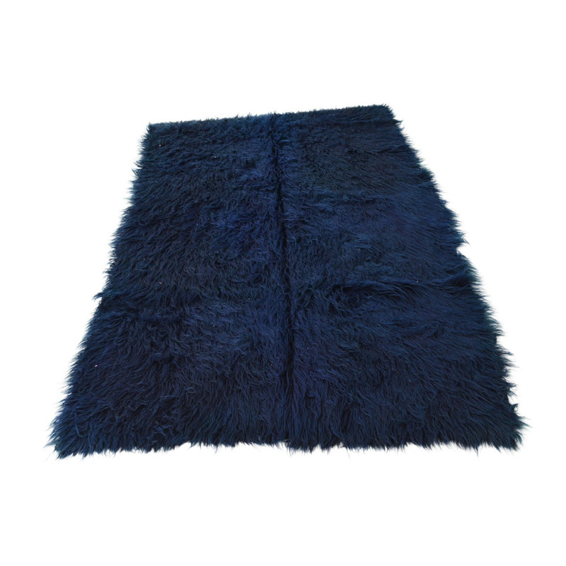 Tapis bleu marine Nick