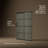 Elate Sliding Shower Door, 70-1/2" H x 56-1/4 - 59-5/8" W, With 1/4" Thick Crystal Clear Glass With Rectangular Grille Pattern-55920916