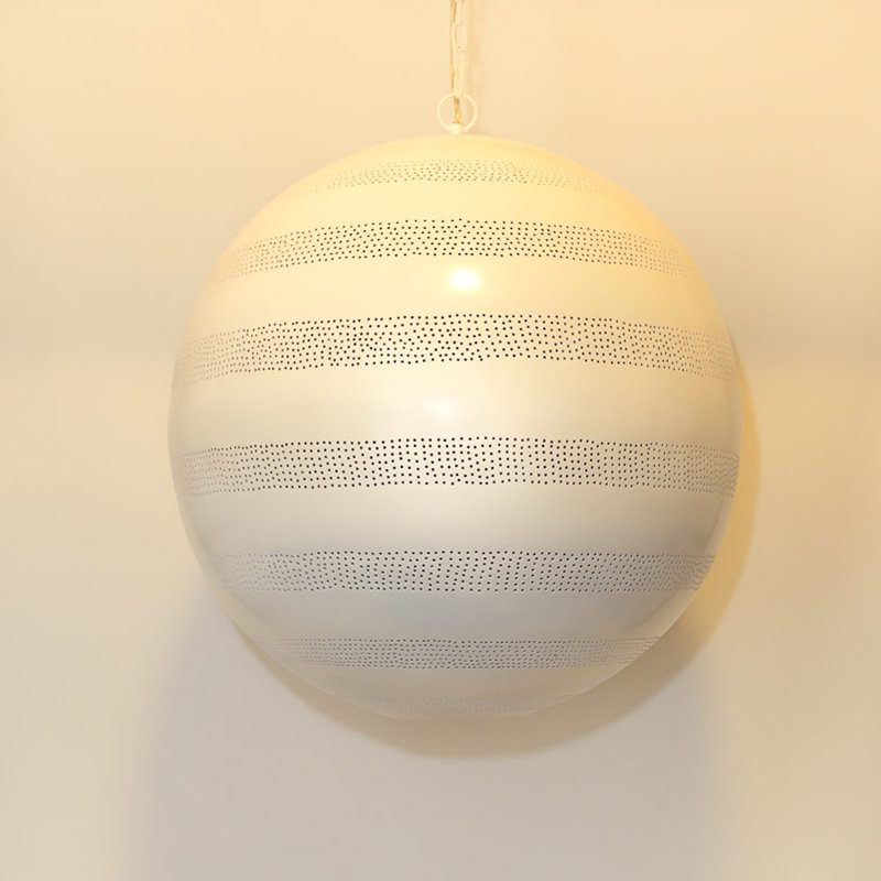 Cerna 1 - Light Sphere Pendant, White