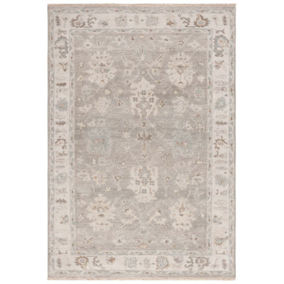 Samarkand 106 Area Rug In Ivory / Silver