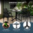 31.5" Outdoor Square Dining Table-1867432893