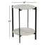 Melanie Marble End Table