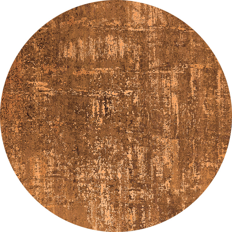 Abstract Indoor Rug, Round 6'