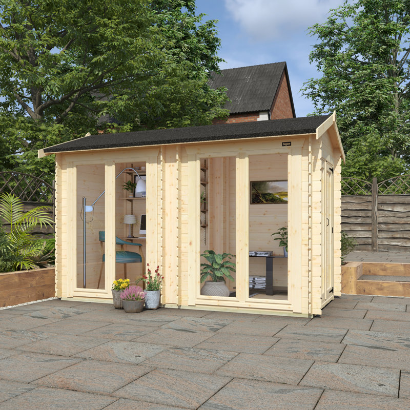 Copia 10.85 x 5.11 Ft. Log Cabin