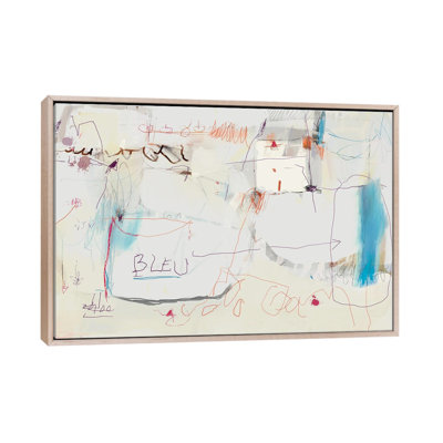 Bleu Is Blue - Framed Wall Art Print
