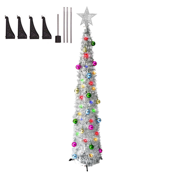  Pop Up Christmas Tree Ornaments Kit Collapsible