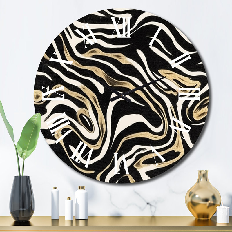Horloge murale Wild Wave Bliss, Grand