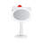 Hello Kitty LED Handheld Makeup Mirror With Magnetic Ball Standing Base, Velvety Soft Touch Finish,