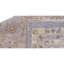 Tapis gris / bleu clair / beige noué à la main de haute qualité Ziegler 3000