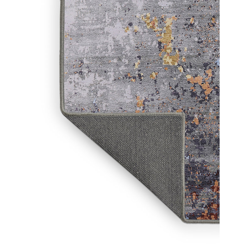 Tapis abstrait gris, Rectangle 5 pi x 8 pi