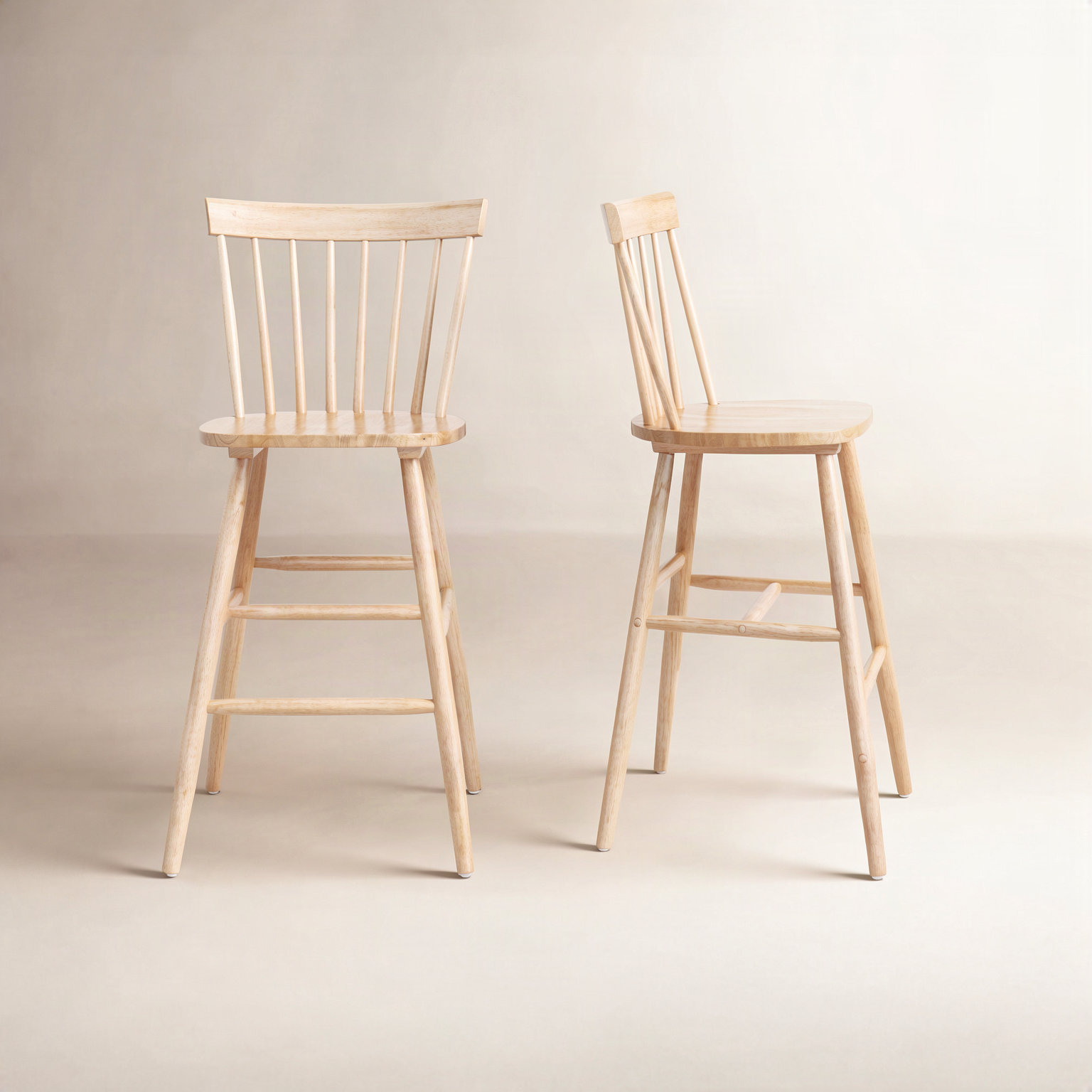 Stacee " Bar Stool, Natural, Bar Stool (29" Seat Height)