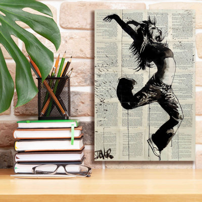 «Energy» par Loui Jover, art mural sur toile