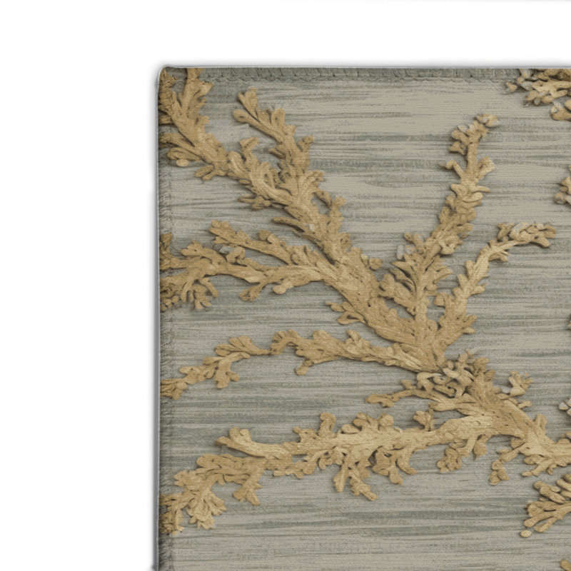 Tapis d'intérieur et d'extérieur brun Nature, Rectangulaire 2 pi x 3 pi