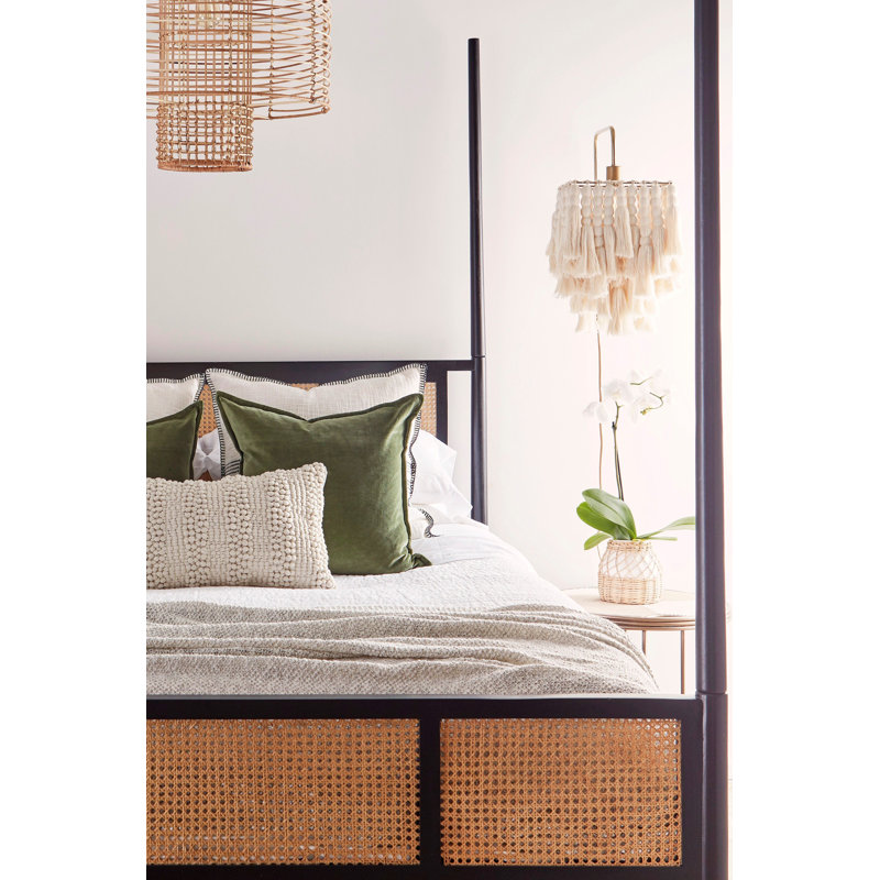 Stockholm Solid Wood Bed, Queen