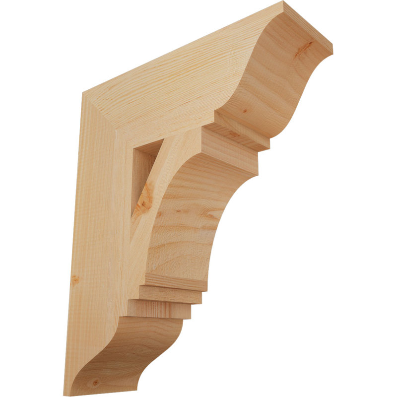Support impérial traditionnel, H 22 po x l 5,5 po x P 18 po, Douglas (lisse)