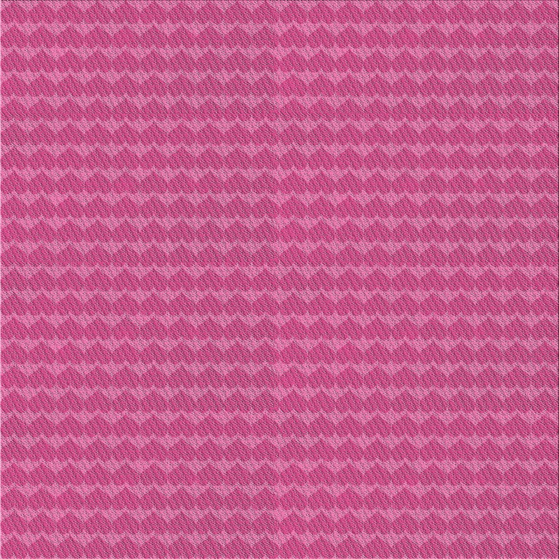 Tapis de zone rose à motif, Carré 6 pi
