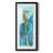 Delray Seahorse I - Matted and Framed Under Acrylic Glass, Coastal Wall Art for Living Room-1097393477
