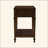 22 Inch Nightstand, Fluted Drawer Bedside Table with Open Shelf, Solid Wood Leg End Table with Metal Knob & Metal Drawer Glides for Bedroom