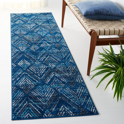 Tapis à chevrons Brynlea Performance