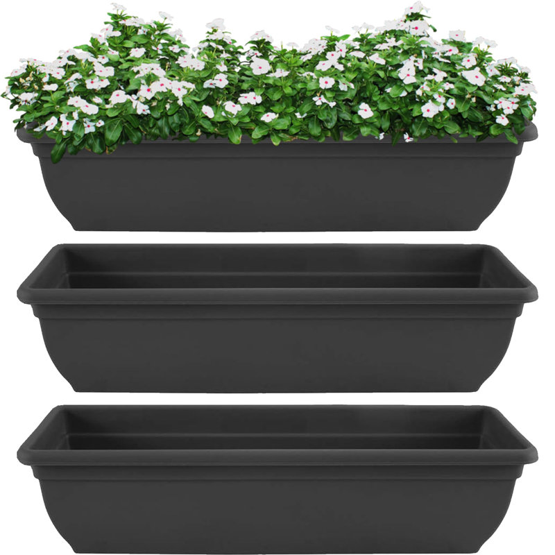 Planter Box, Black
