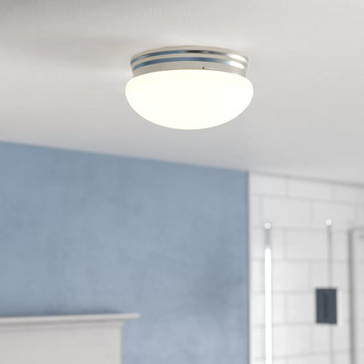 Webster One Light Ceiling Flush Mount from Generation Lighting 