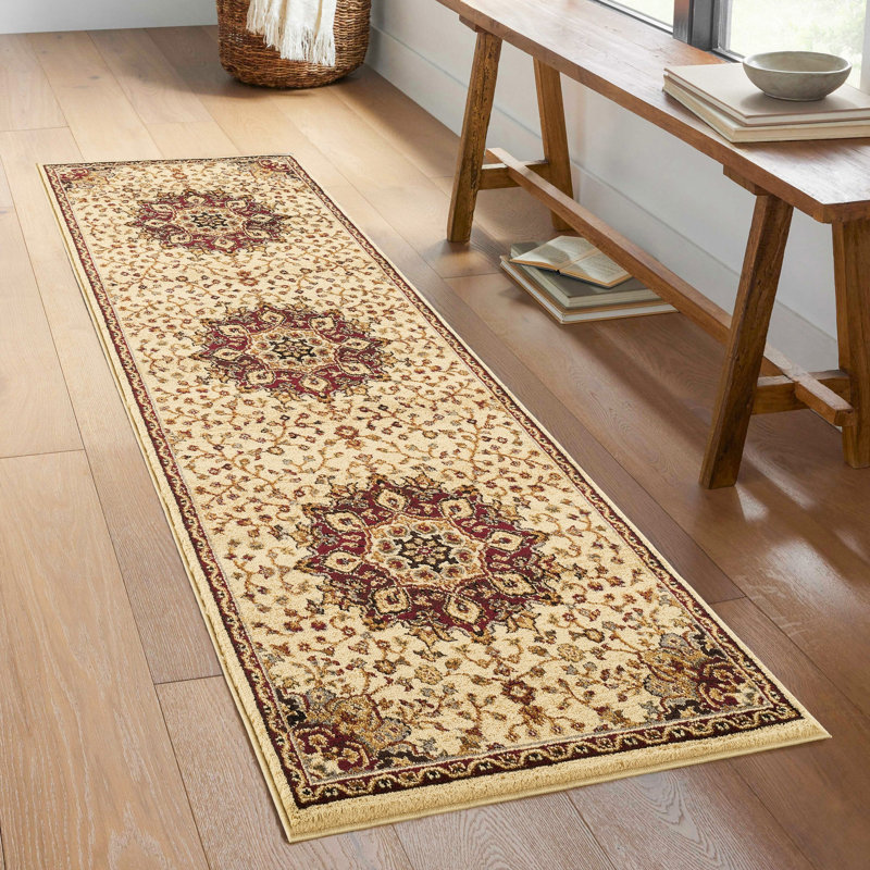 Elvia WF_VIN5014 Cream 2'7" x 7'3", 2'7"x7'3"