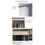 Garde-robe simple et simple de couleur unie